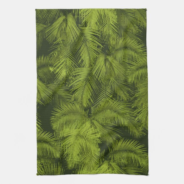 Linge De Cuisine Makana Palms Hawaiian Tropical Kitchen Towne (Vertical)
