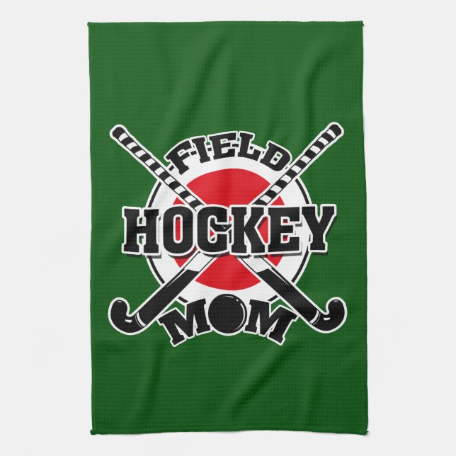 Linge De Cuisine Maman du hockey (Vertical)