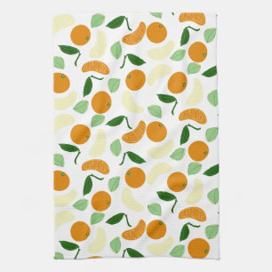 Linge De Cuisine Mandarin Citrus