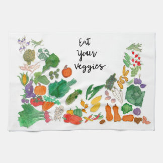 Linge De Cuisine Mangez de votre légume (le végétalien végétal