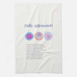 Linge De Cuisine manifestation d'affirmations quotidiennes