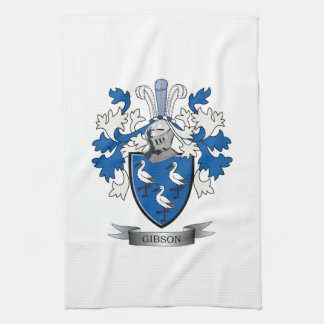 Linge De Cuisine Manteau de crête de famille de Gibson des bras