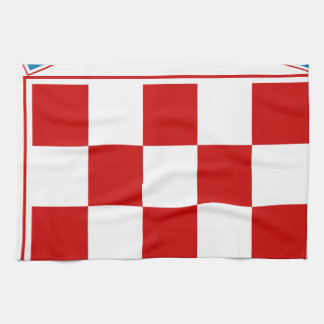 Linge De Cuisine Manteau de la Croatie des bras