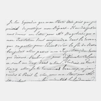 Linge De Cuisine Manuscrit de Paris de Français