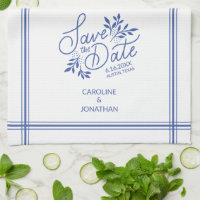 Mariage Sauvegarder la date main tiré botanique fl