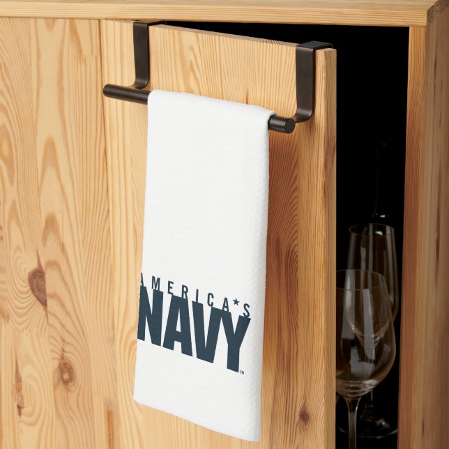 Linge De Cuisine Marine américaine | Marine américaine (Pliage en tiers)