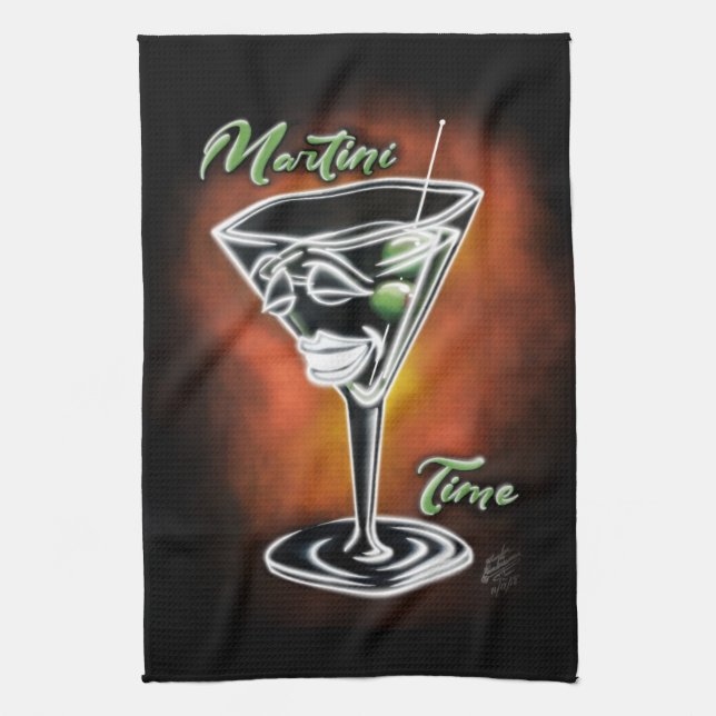 Linge De Cuisine Martini (Vertical)