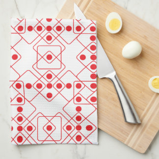 Linge De Cuisine Matrices rouges