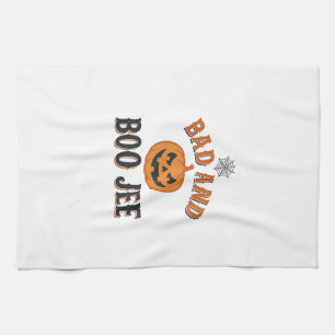 Linge De Cuisine Mauvais et Boo Jee Halloween Citrouille Graphique_