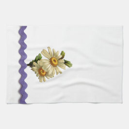 Linge De Cuisine Mauve Daisy