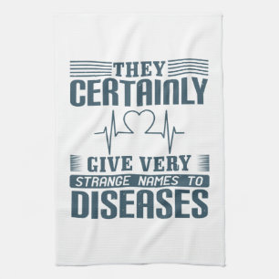 Linge De Cuisine Médecine - Étranges noms de maladies
