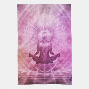 Linge De Cuisine Méditation Zen Yoga Chakra Chi Energy