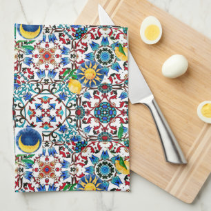 Linge De Cuisine méditerranéen, marocain, mosaïque, art du citron