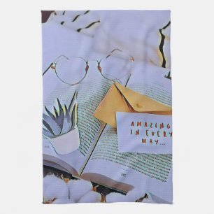 Linge De Cuisine Meilleur cadeau pour l'amateur de livres