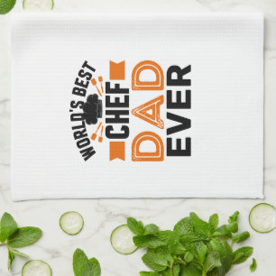 Linge De Cuisine Meilleur chef du monde Papa Jamais