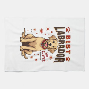 Linge De Cuisine Meilleur parent Labrador de tous les temps Vintage