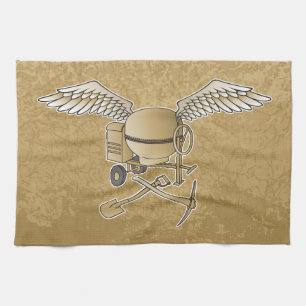 Linge De Cuisine Mélangeur en béton beige
