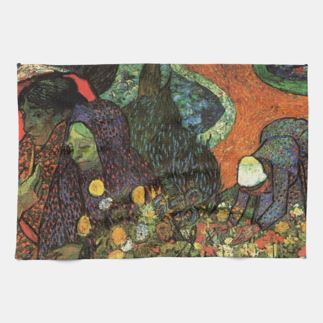 Linge De Cuisine Mémoire du jardin à Etten par Vincent van Gogh (Horizontal)