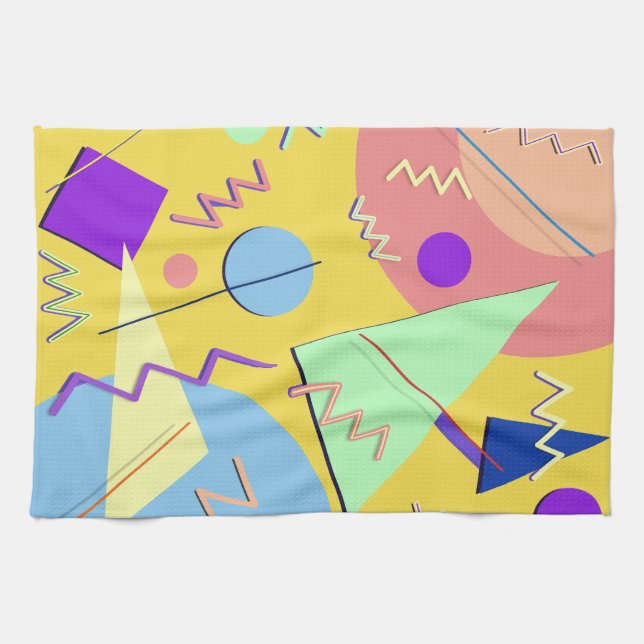 Linge De Cuisine Memphis No 7 (Horizontal)