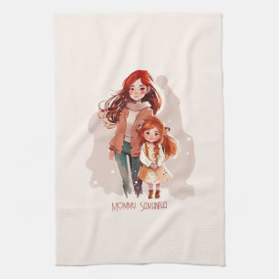 Linge De Cuisine Mère et fille élégante personnalisée