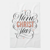 Merry CHRISTmas Christian Jésus Christ Calligraphi