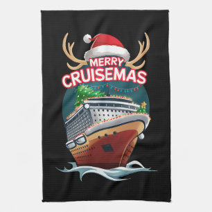 Linge De Cuisine Merry Cruisemas Cruise Ship Famille Noël Drôle