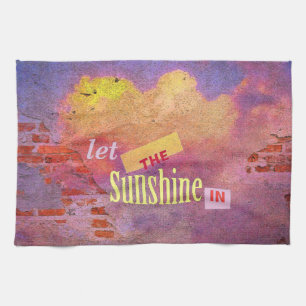 Linge De Cuisine Message sur un mur