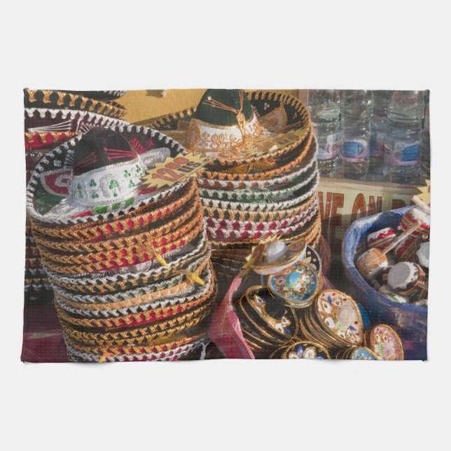 Linge De Cuisine Mexique, Cozumel. Souvenirs à l'Isla de Cozumel (Horizontal)