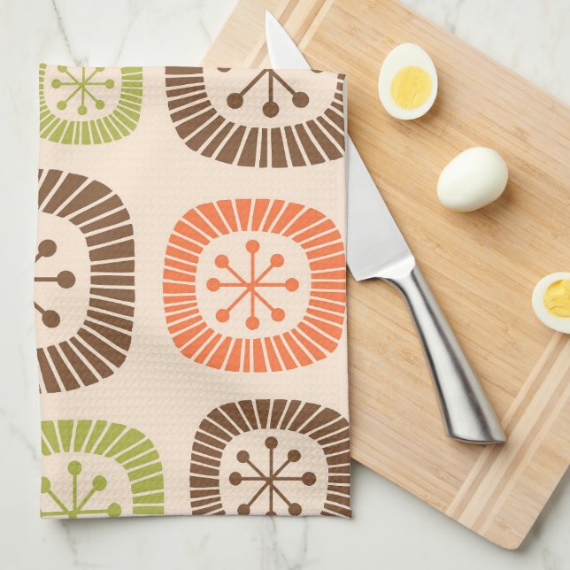 Linge De Cuisine Mid Century Modern Atomic Age (Quart Plié)