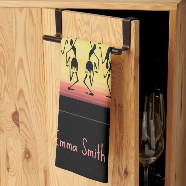 Linge De Cuisine Mignonne Sunny Day Pause danse (Pliage en tiers)