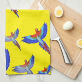 Linge De Cuisine Mikitiez perroquet hawaii été coucher de soleil pr