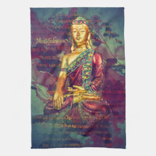 Linge De Cuisine Mindfulness Bouddha