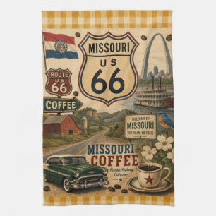 Linge De Cuisine Missouri Route 66 Cuisine Américaine Café