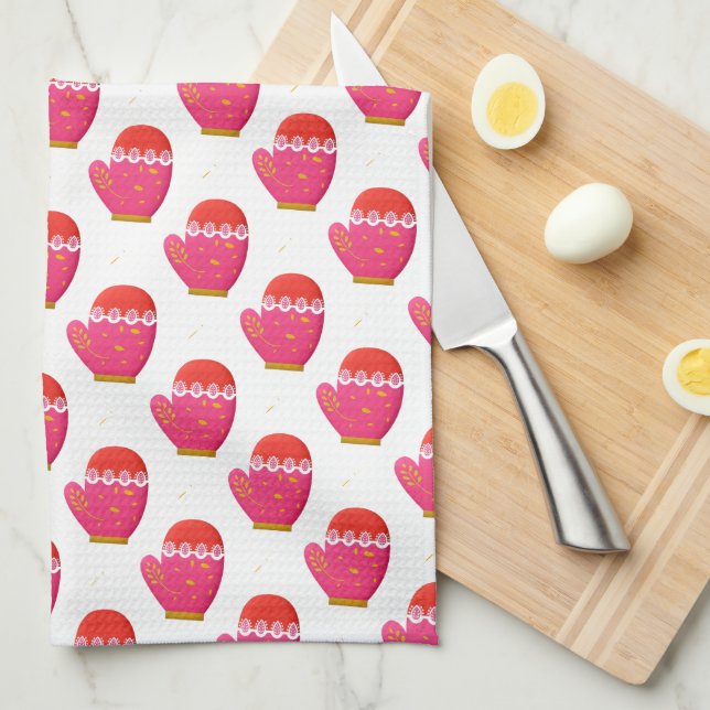 Linge De Cuisine Mittens (Quart Plié)