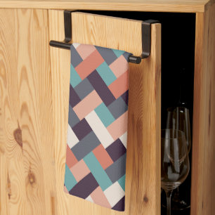 Linge De Cuisine Mode motif élégant - Géométrique Moderne Vintage