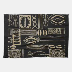 Linge De Cuisine Mode Motif Motif Motif Mud Moderne Afrocentré Imp