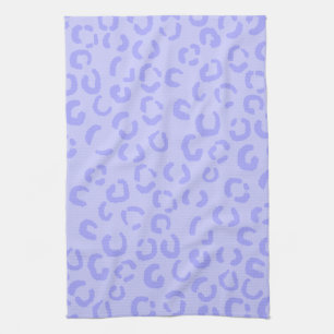 Linge De Cuisine Modèle pourpre lilas en pastel d'empreinte de