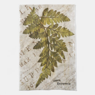 Linge De Cuisine Modèle tropical de Green Fern Botanical Ferns