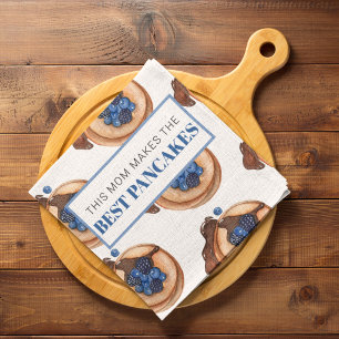 Linge De Cuisine Modern Mom Fait Les Meilleurs Pancakes Cadeau