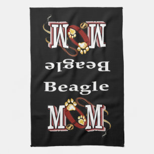 Linge De Cuisine MOM chien beagle