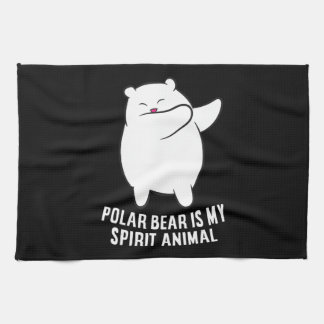 Linge De Cuisine Mon Esprit Animal Polaire Ours Mélange Ours Polair