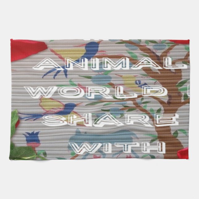 Linge De Cuisine Mon monde animal valentine.png (Horizontal)