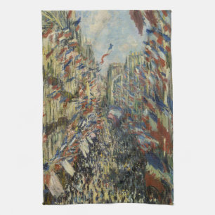 Linge De Cuisine Monet fête la rue Montorue