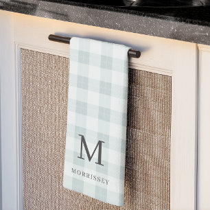 Linge De Cuisine Monogramme et nom de la ferme