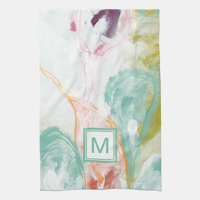 Linge De Cuisine Monogramme | Scattershot II (Vertical)