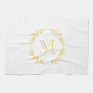 Linge De Cuisine Monogramme vintage
