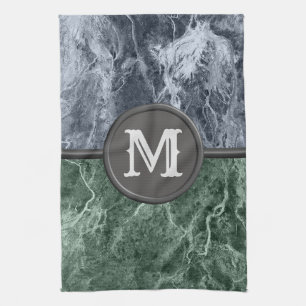 Linge De Cuisine Monographie en marbre deux couleurs - Choisissez v