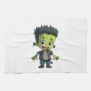 Linge De Cuisine Monstre de Frankenstein � Chemise de dessin animé