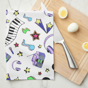 Linge De Cuisine Montez la musique