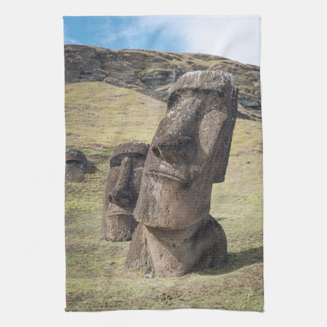 Linge De Cuisine Monuments | Easter Island (Vertical)